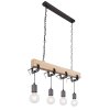 Globo LUDI Pendant Light black, 4-light sources