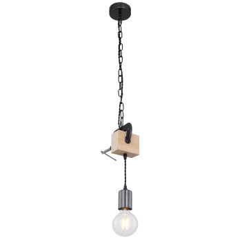 Globo LUDI Pendant Light black, 1-light source