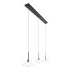 Steinhauer Tallerken Pendant Light LED matt nickel, 3-light sources