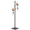 Globo LUDI Floor Lamp black, 2-light sources