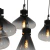Steinhauer Flere Pendant Light grey, black, 6-light sources