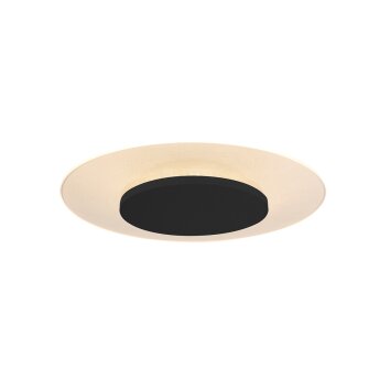 Steinhauer Lido Ceiling Light LED black, 1-light source