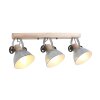 Steinhauer Gearwood Spotlight Light wood, 3-light sources