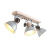 Steinhauer Gearwood Spotlight Light wood, 3-light sources