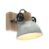 Steinhauer Gearwood Spotlight Light wood, matt nickel, 1-light source
