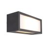 Mantra UTAH Outdoor Wall Light grey, 1-light source