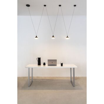 Mantra ANTARES Pendant Light LED black, 1-light source