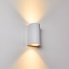 Boda Outdoor Wall Light white, 2-light sources