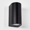 Boda Outdoor Wall Light black, 2-light sources