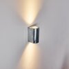 Boda Outdoor Wall Light silver, 2-light sources