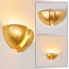 KAWASAKI Wall Light gold, 1-light source