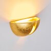 KAWASAKI Wall Light gold, 1-light source