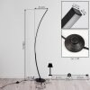 Nagu Floor Lamp LED black, 1-light source