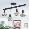 Baripada Pendant Light black, 4-light sources