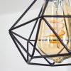 Baripada Pendant Light black, 4-light sources