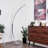 Uttorp Floor Lamp LED silver, 1-light source
