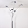Nikkala Floor Lamp chrome, white, 5-light sources