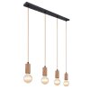 Globo FRIDA Pendant Light brown, black, 4-light sources