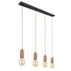 Globo FRIDA Pendant Light brown, black, 4-light sources