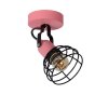 Lucide Pola Ceiling Light pink, black, 1-light source