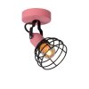 Lucide Pola Ceiling Light pink, black, 1-light source