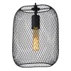 Pendant Light Lucide MESH black, 1-light source