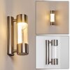 Caivano Outdoor Wall Light LED matt nickel, 1-light source