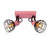 Lucide Pola Ceiling Light pink, black, 2-light sources