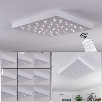 Cetara Ceiling Light LED grey, 1-light source