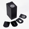 Komoren Outdoor Wall Light LED black, 2-light sources