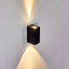 Komoren Outdoor Wall Light LED black, 2-light sources