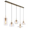 Globo ADARA Pendant Light brass, 5-light sources