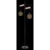 Globo JODIE Floor Lamp Light wood, black, 2-light sources