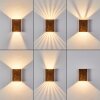 Benin Outdoor Wall Light LED rust-coloured, 1-light source