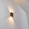 Benin Outdoor Wall Light LED rust-coloured, 1-light source