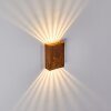 Benin Outdoor Wall Light LED rust-coloured, 1-light source