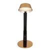 Globo URSINO Table lamp LED gold, black, 1-light source