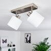 Alsen Ceiling Light matt nickel, 2-light sources
