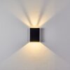 Benin Wall Light LED black, 1-light source