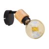 Globo JORNA Spotlight Light wood, black, 1-light source