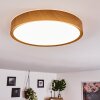 Nexo Ceiling Light LED Wood like finish, white, 1-light source