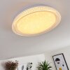 Feletto Ceiling Light LED white, 1-light source, Remote control
