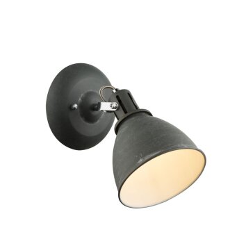 Globo wall light grey, 1-light source