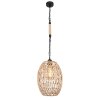 Globo HALIA Pendant Light brown, black, 1-light source