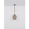 Globo HALIA Pendant Light brown, black, 1-light source