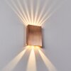 Benin Wall Light LED copper, 2-light sources