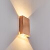 Benin Wall Light LED copper, 2-light sources