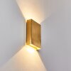 Benin Wall Light LED brass, 2-light sources