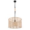 Globo HALIA Pendant Light brown, black, 1-light source