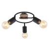 Globo JOSELLA Spotlight Dark wood, 3-light sources
